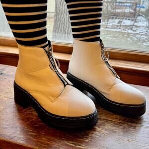 Seven7 zoe boot white